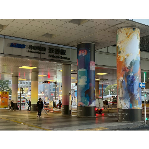 渋谷駅前エリアマネジメント - アーティスト公募プラットフォーム「TYPELESS Vol.3」渋谷駅での作品掲出がスタート、2月25日(水)リリースイベントを開催